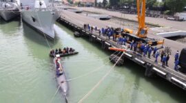 TNI AL dan PT PAL Berhasil Uji Penembakan dari Kapal Selam Tanpa Awak