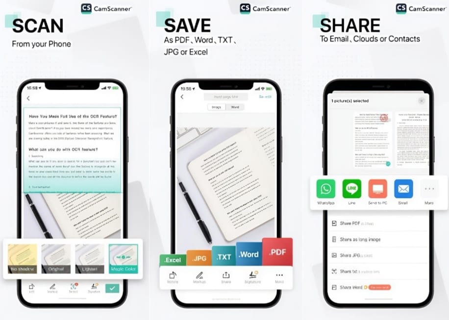 CamScanner menjamin keamanan data dengan enkripsi canggih dan sertifikasi ISO global, menjaga privasi dokumen pengguna di seluruh dunia.