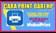 Cara Mencetak dari Ponsel Menggunakan Aplikasi NokoPrint