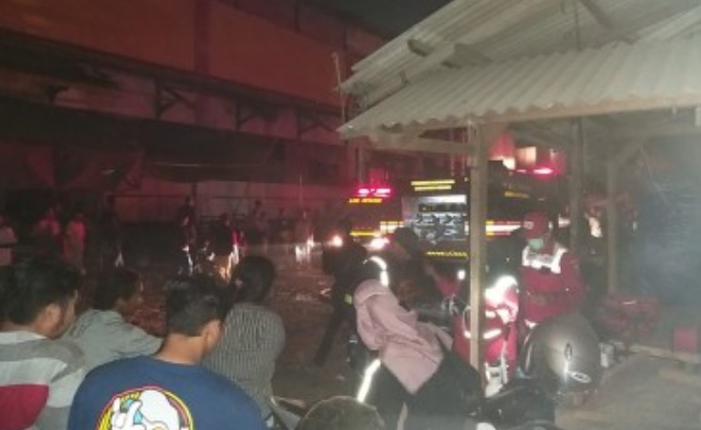Kronologi Kebakaran Pasar Cikarang