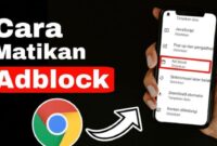 Cara Mematikan AdBlock di Semua Browser 