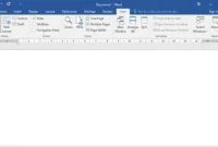 Cara Memunculkan Penggaris di Word