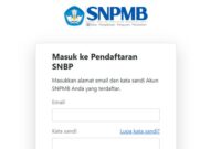  Cara Registrasi Akun SNPMB Siswa