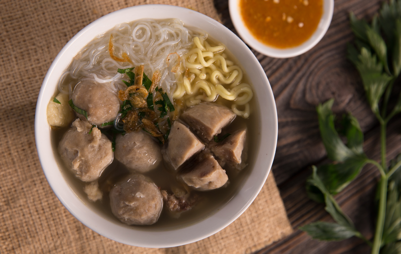 Cara Membuat Bakso Sapi Kenyal