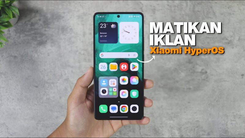 Cara Menghilangkan Iklan di HP Redmi