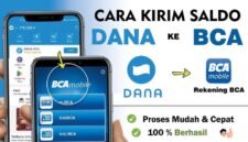 Cara Transfer DANA ke BCA
