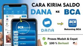 Cara Transfer DANA ke BCA