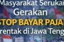 stop bayar pajak jateng Viral