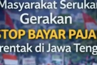 stop bayar pajak jateng Viral