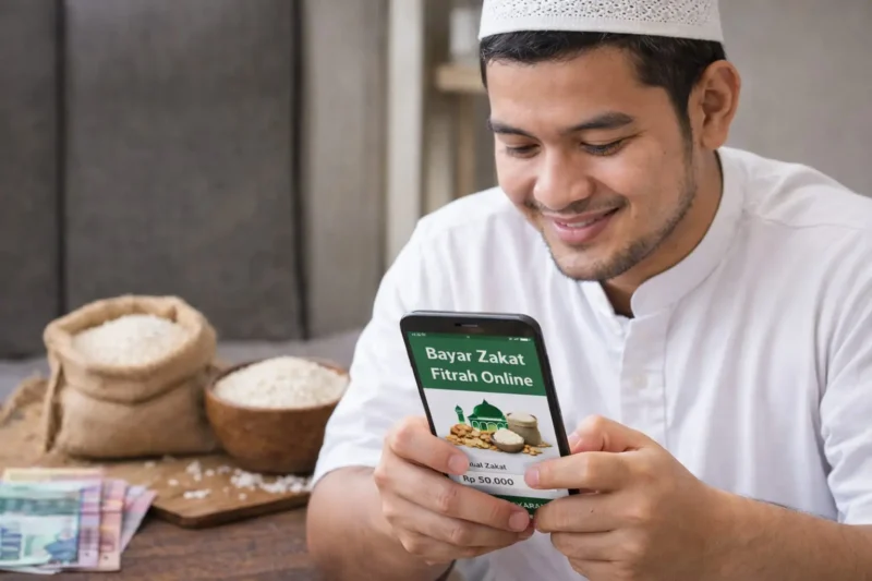  Cara Bayar Zakat Fitrah Online
