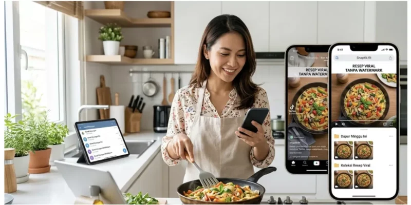 Cara praktis mengoleksi resep viral TikTok untuk dicoba di dapur sendiri, lengkap dengan tips menyimpan dan mengatur koleksi resep.