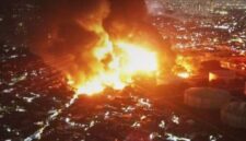 Kilang Minyak Iran Terbakar