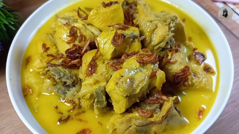 Resep Opor Ayam Lebaran Gurih