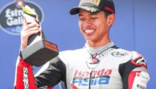 Veda Ega Pratama Berhasil Naik Podium di Brasil Moto3