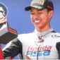 Veda Ega Pratama Berhasil Naik Podium di Brasil Moto3