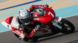 Veda Ega Pratama Cetak Sejarah di Moto3 Brasil