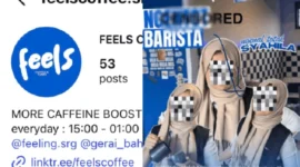 Feels Coffee Semarang viral usai campaign barista dinilai merendahkan wanita. Konten promosi menuai kritik hingga pihak kafe akhirnya minta maaf.