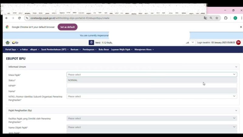 Cara Cek Bukti Potong di Coretax