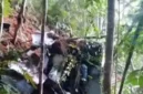Helikopter Jatuh di Sekadau Kalbar