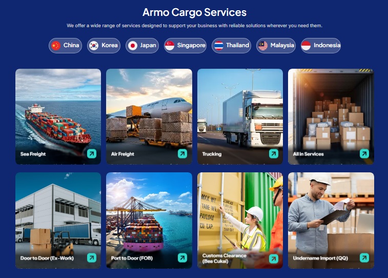 Armocargo bantu import China dan jasa import China lebih praktis, aman, dan efisien untuk kebutuhan bisnis modern.
