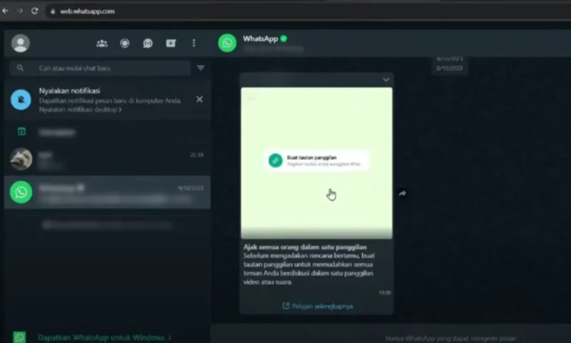 Cara Blur WA Web