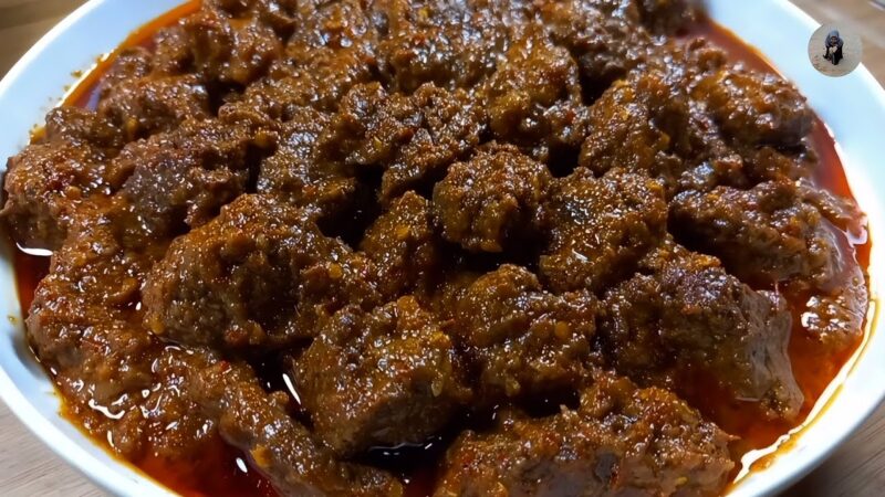 Cara Membuat Rendang Sapi