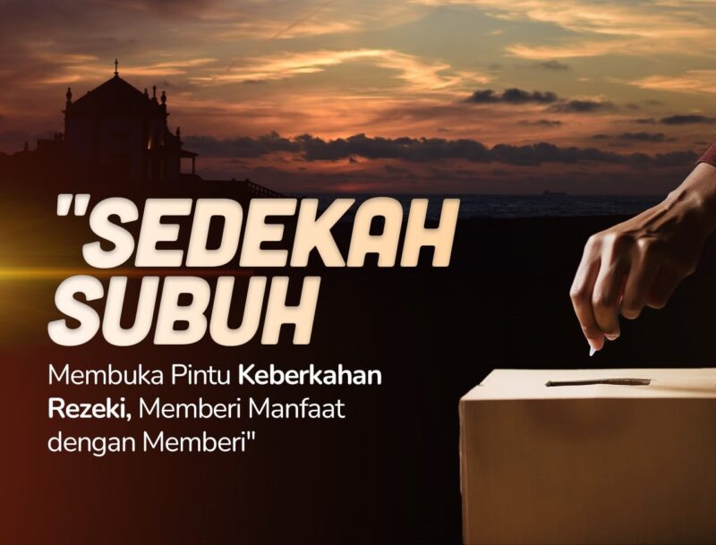 Cara Sedekah Subuh Rutin