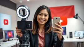 Cara Live Streaming di YouTube Lewat HP