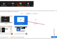 Cara Share Screen di Zoom 