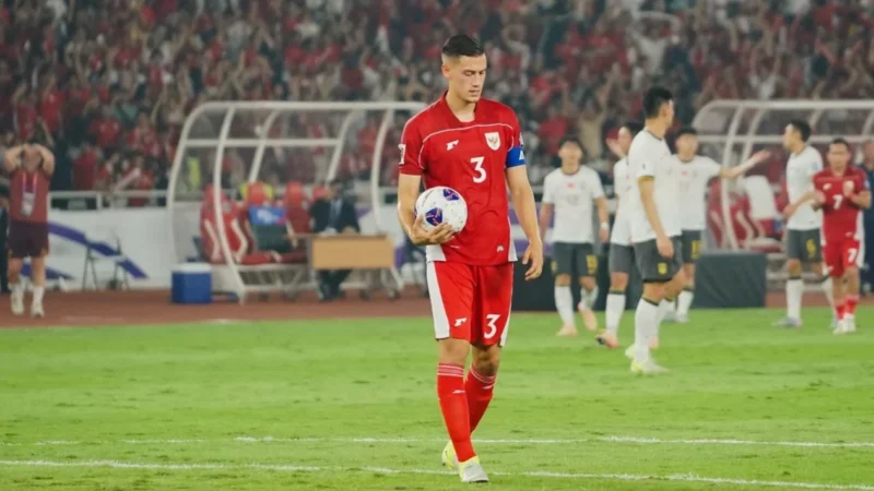 Jay Idzes Absen Bersama Timnas Indonesia