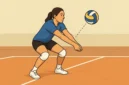 cara melakukan passing bawah dalam permainan bola voli