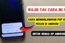 Cara Matikan Pop Up Provider