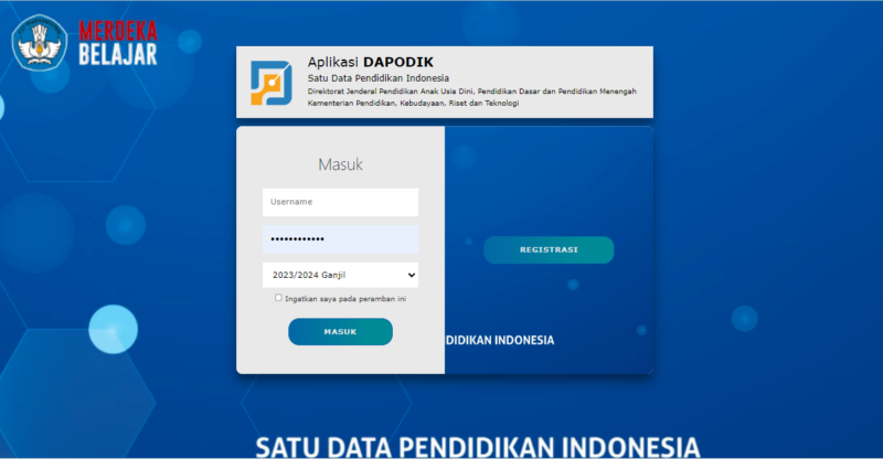 Cara Verifikasi Akun Dapodik