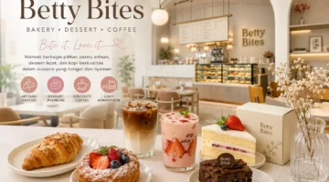 Betty Bites: Destinasi Kuliner dengan Pastry, Dessert, dan Kopi Berkualitas