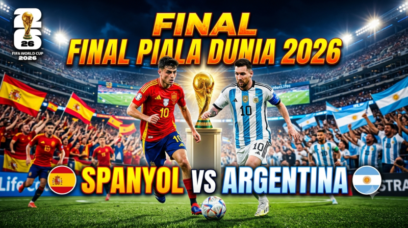 Link Live Streaming Spanyol vs Argentina
