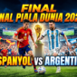 Link Live Streaming Spanyol vs Argentina