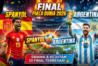 Prediksi Skor Spanyol vs Argentina