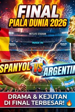 Prediksi Skor Spanyol vs Argentina di Final Piala Dunia 2026