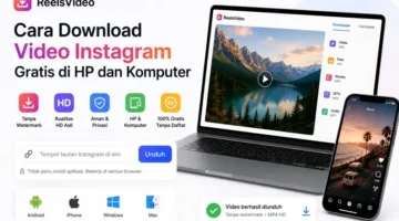 Cara Download Video Instagram Gratis dengan ReelsVideo, Praktis Tanpa Watermark