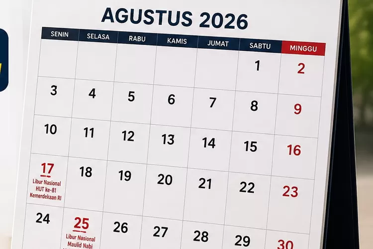 Apakah 25 Agustus 2026 Libur