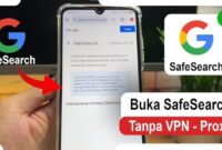 Cara Membuka SafeSearch