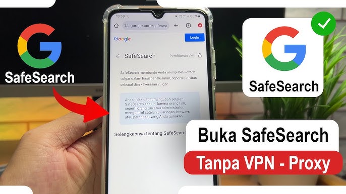 Cara Membuka SafeSearch