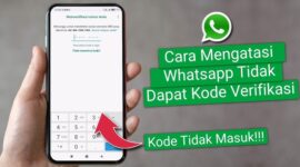 Cara Mendapatkan Kode Verifikasi WA