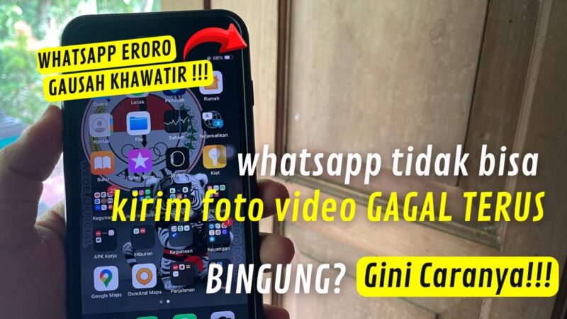 Cara Mengatasi WA Tidak Bisa Mengirim Foto