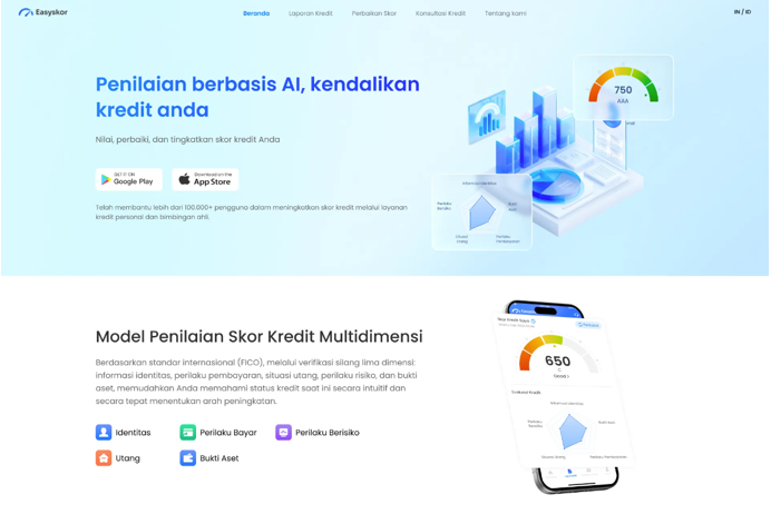 EasySkor Launches Smart Credit Score Management App in Indonesia