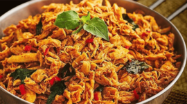 Resep Ayam Suwir Kemangi Pedas Gurih