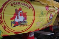 Ayam Gepuk Pak Gembus Resmi Pamit
