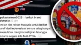 Netizen Malaysia Serukan Boikot Produk Indonesia