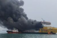 Penyebab KMP Batu Mandi Terbakar