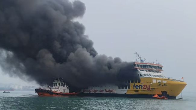 Penyebab KMP Batu Mandi Terbakar